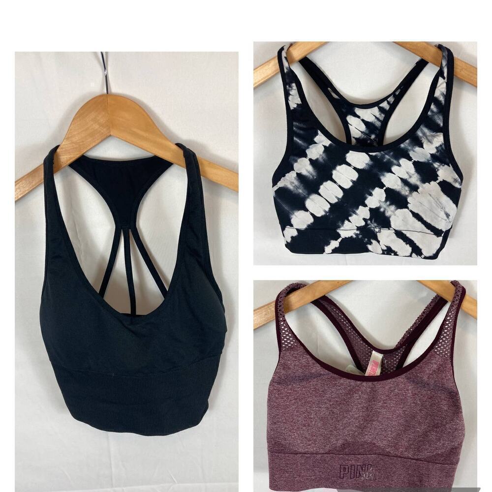 VS PINK Bundle of 3 Sports Bras XS